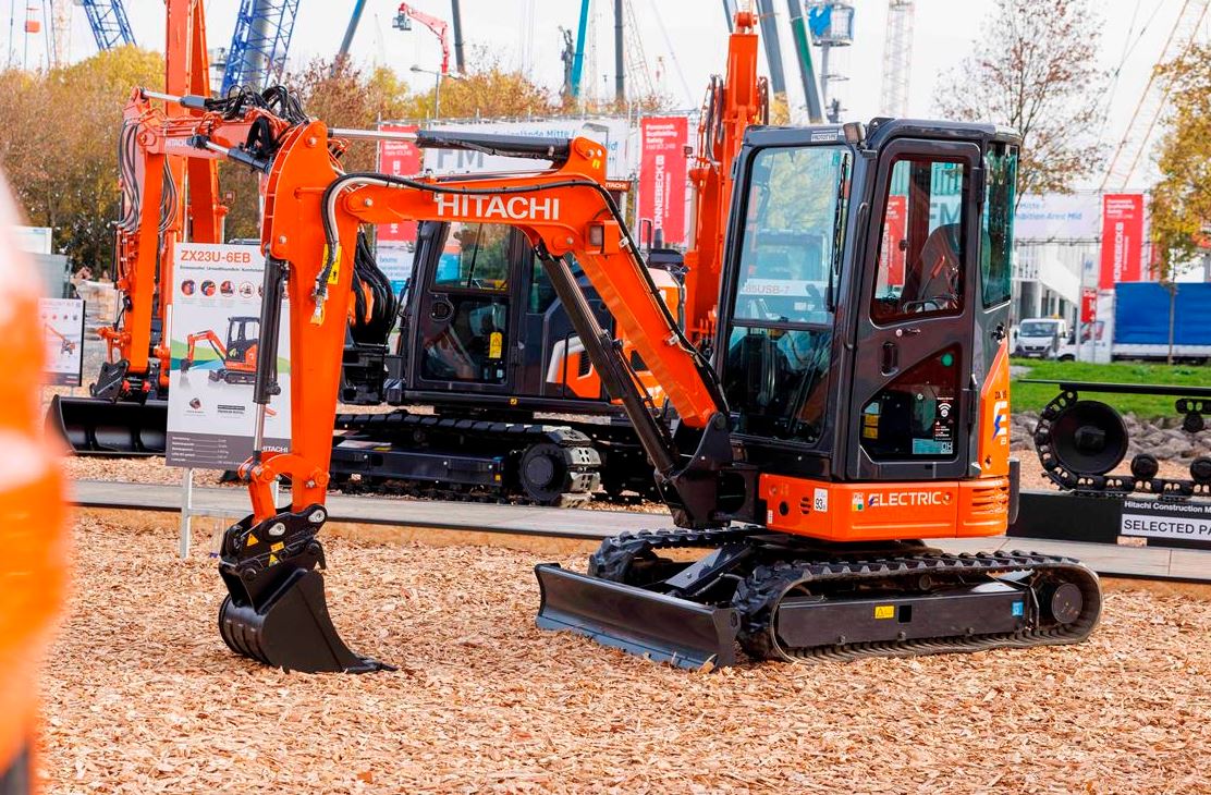 Hitachi presents prototype electric excavator at Bauma - Dredging Hitachi presents prototype electric excavator at Bauma - Dredging