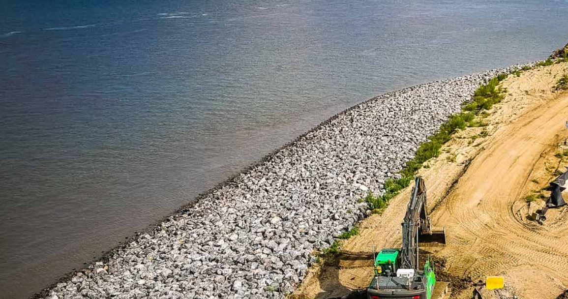 Nederland beschermen tegen overstromingen met DEME – veiligheid en duurzaamheid