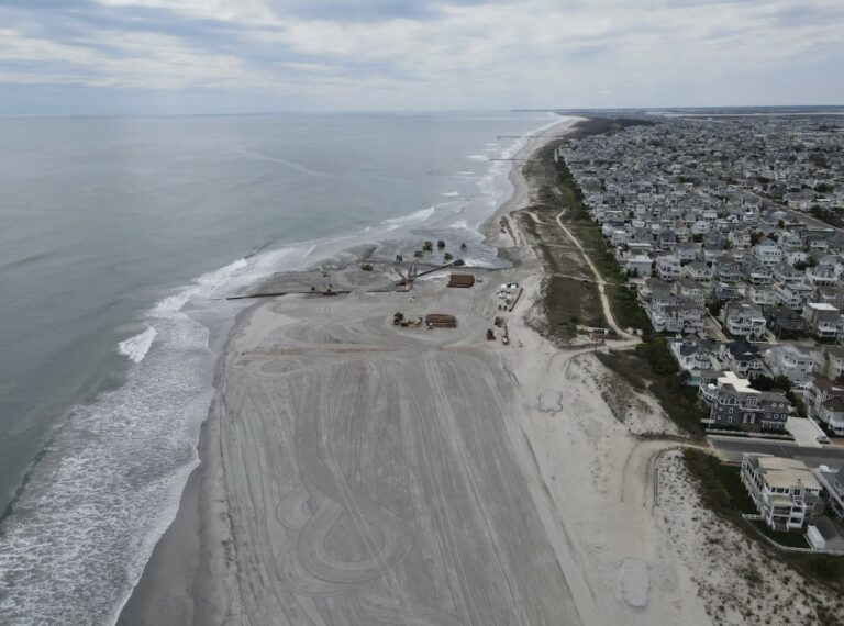 Sand placed on Avalon's 12th Street beach (1024×668) – Avalon, New Jersey