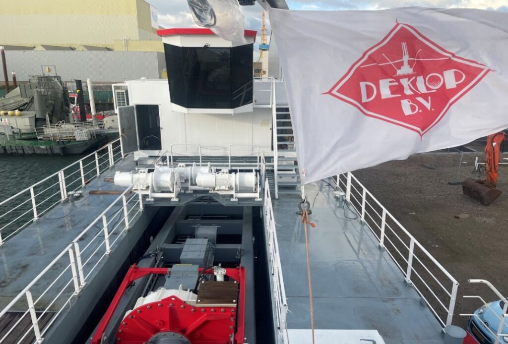 DE Klop sells fully zero-emission cutter CSD Cygnus to Dekker