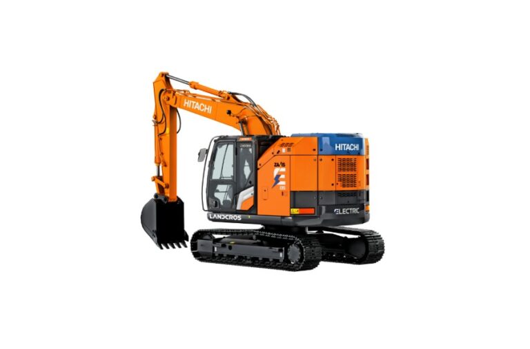 Hitachi introduces electric ZX135-7EB excavator - Dredging Today